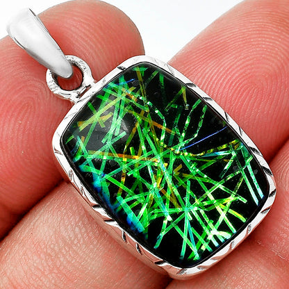 Dichroic Glass Pendant P-1079 SDP153042