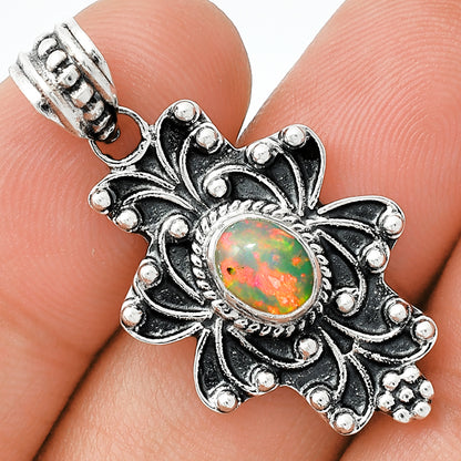 Natural Ethiopian Opal Pendant P-1558 SDP153100