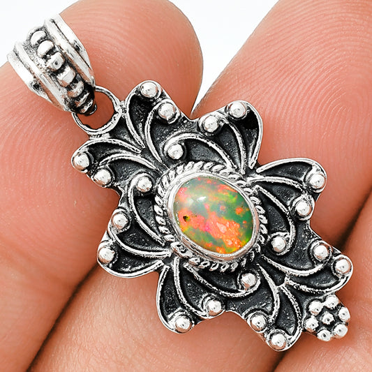 Natural Ethiopian Opal Pendant P-1558 SDP153100