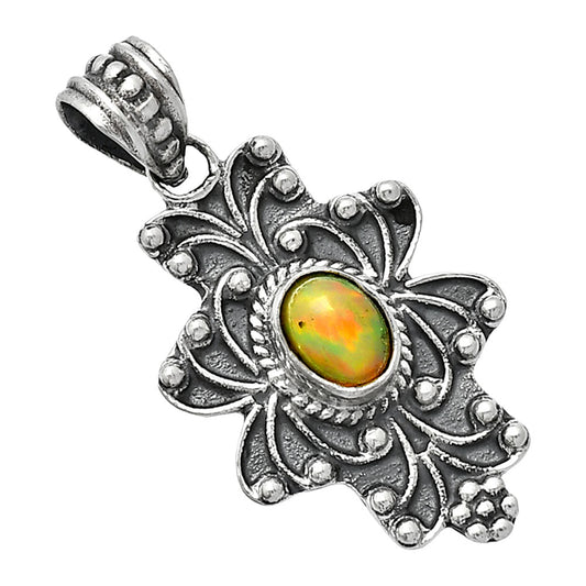 Natural Ethiopian Opal Pendant P-1558 SDP153100