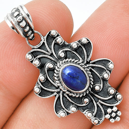 Natural Lapis Lazuli - Afghanistan Pendant P-1558 SDP153105