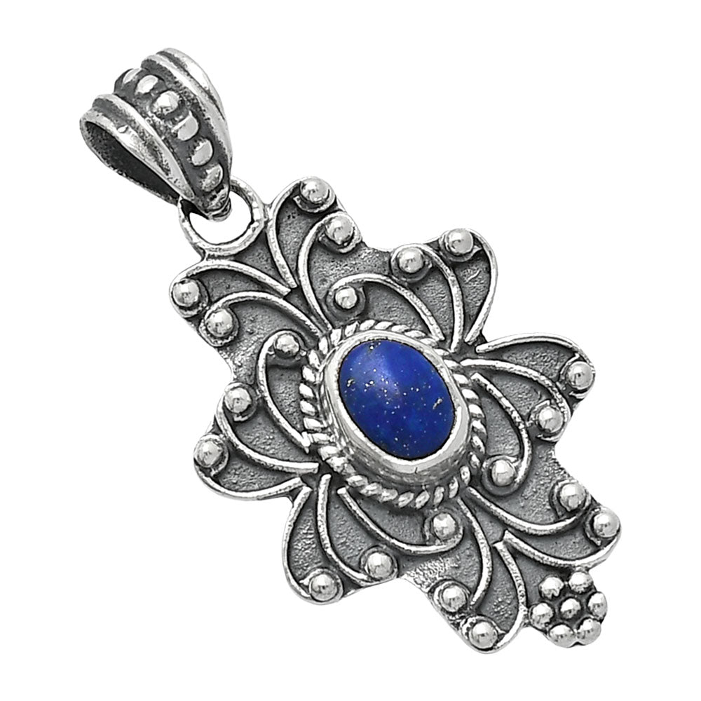 Natural Lapis Lazuli - Afghanistan Pendant P-1558 SDP153105