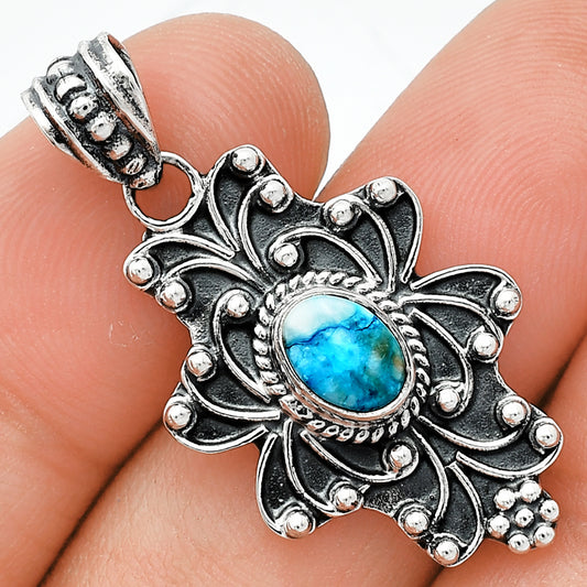 Spiny Oyster Turquoise - Arizona Pendant P-1558 SDP153146