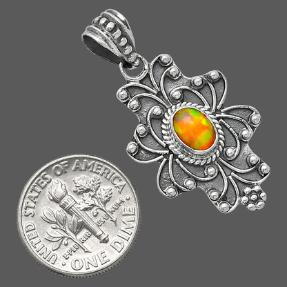 Natural Ethiopian Opal Pendant P-1558 SDP153157