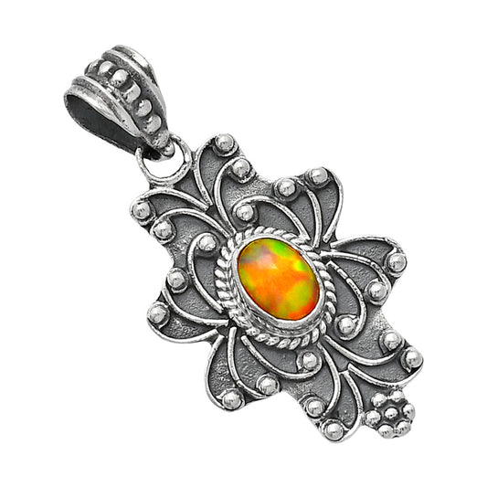 Natural Ethiopian Opal Pendant P-1558 SDP153157