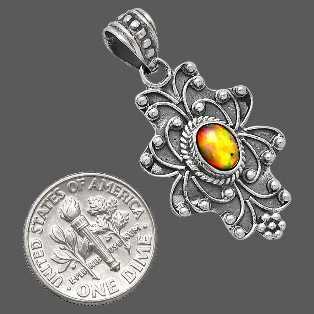 Natural Ethiopian Opal Pendant P-1558 SDP153163