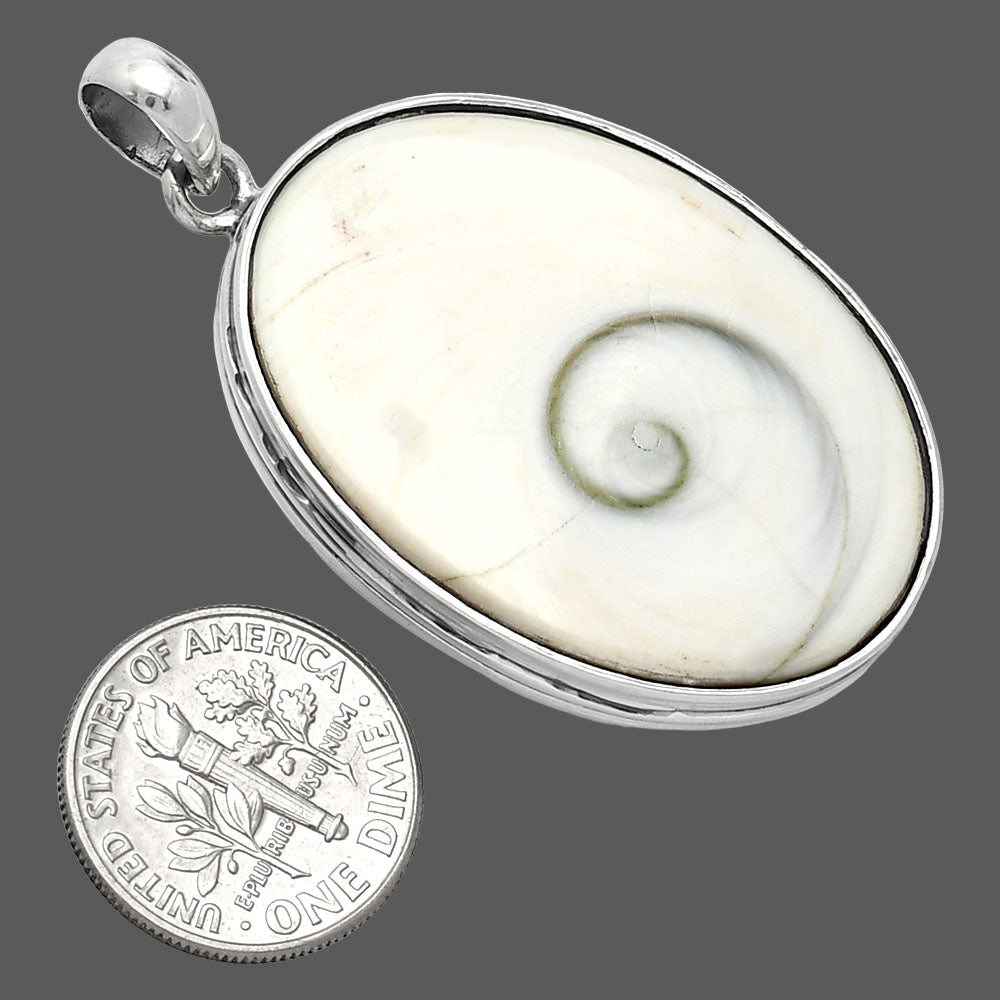 Natural Shiva Eye Pendant P-1124 SDP153169