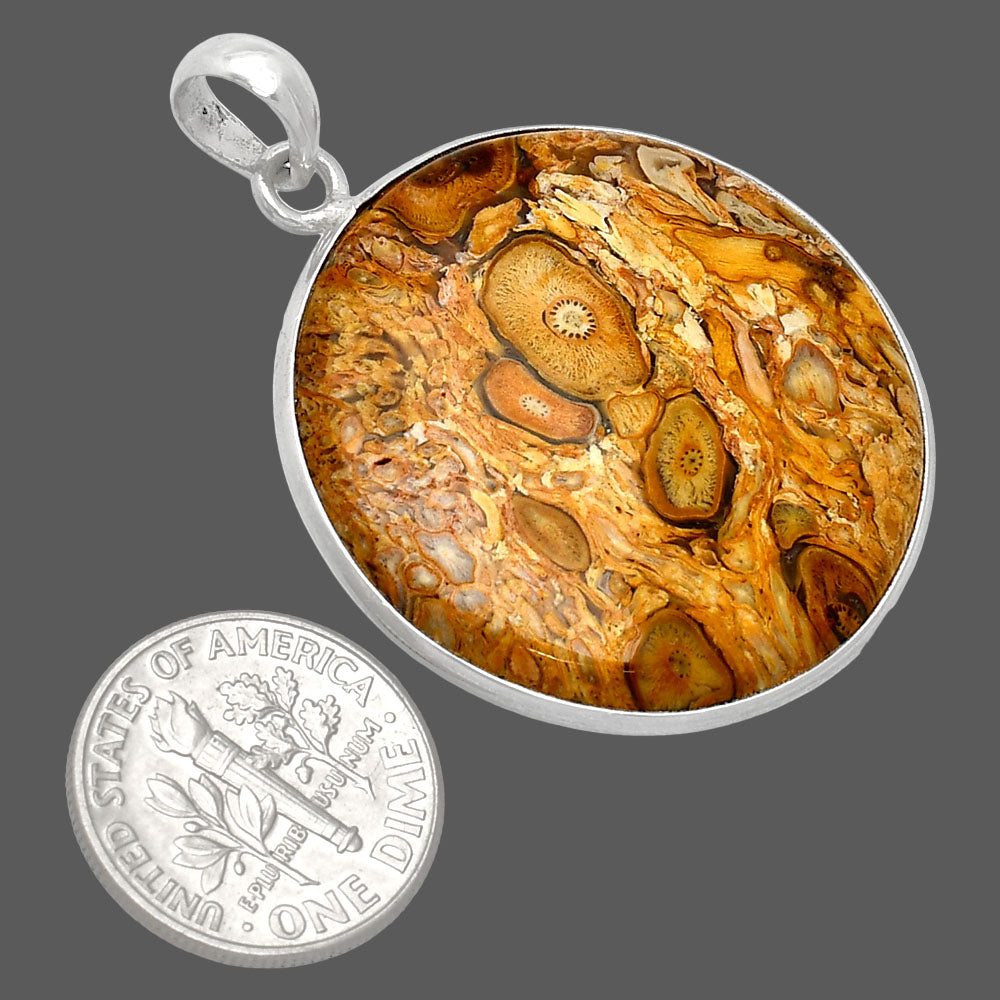 Natural Rock Calcy Pendant P-1001 SDP153205