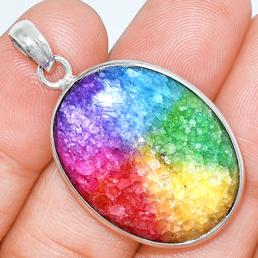 Natural Multi Solar Quartz Pendant P-1001 SDP153350