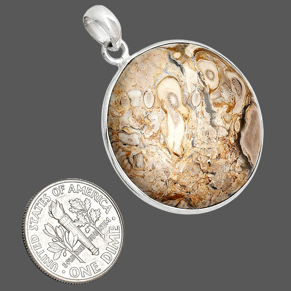 Natural Rock Calcy Pendant P-1001 SDP153450