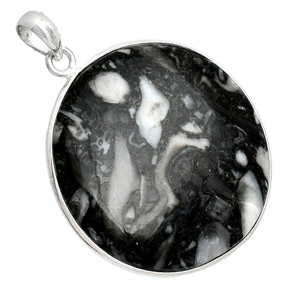 Natural Mexican Cabbing Fossil Pendant P-1001 SDP153460