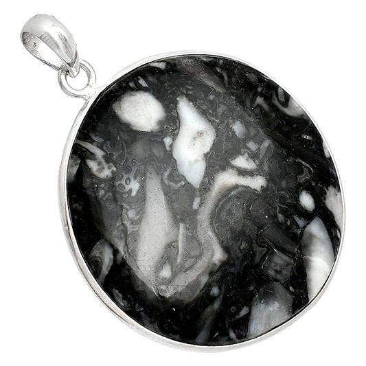 Natural Mexican Cabbing Fossil Pendant P-1001 SDP153460