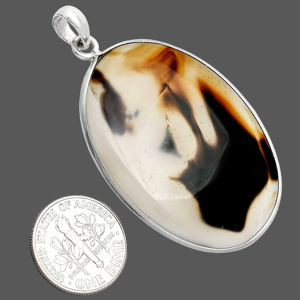 Natural Montana Agate - USA Pendant P-1001 SDP153553