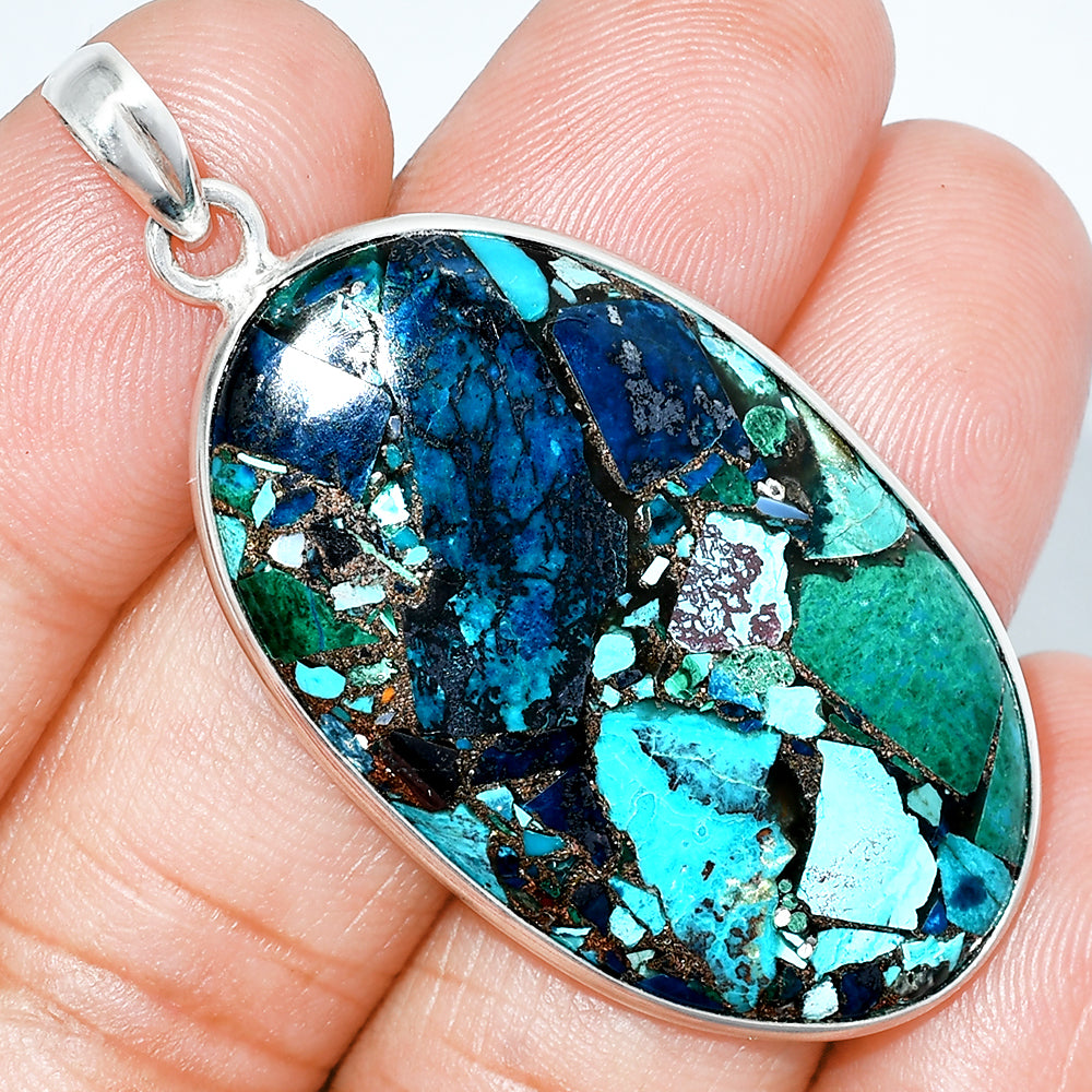 Multi Copper Turquoise - Arizona Pendant P-1001 SDP153571
