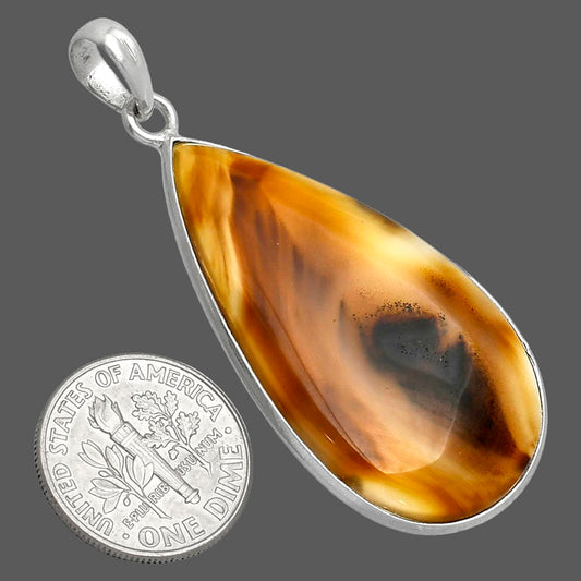 Natural Montana Agate - USA Pendant P-1001 SDP153594