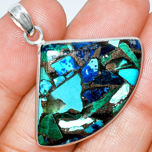 Multi Copper Turquoise - Arizona Pendant P-1001 SDP153616