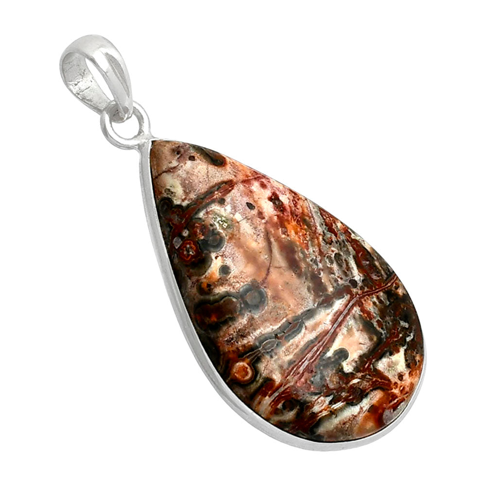 Natural Leopard Skin Jasper Pendant P-1001 SDP153649