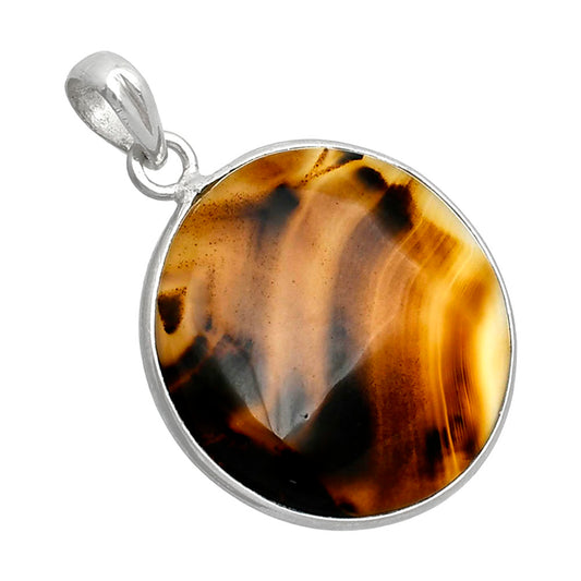 Natural Montana Agate - USA Pendant P-1001 SDP153664