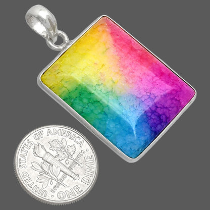 Natural Multi Solar Quartz Pendant P-1001 SDP153678