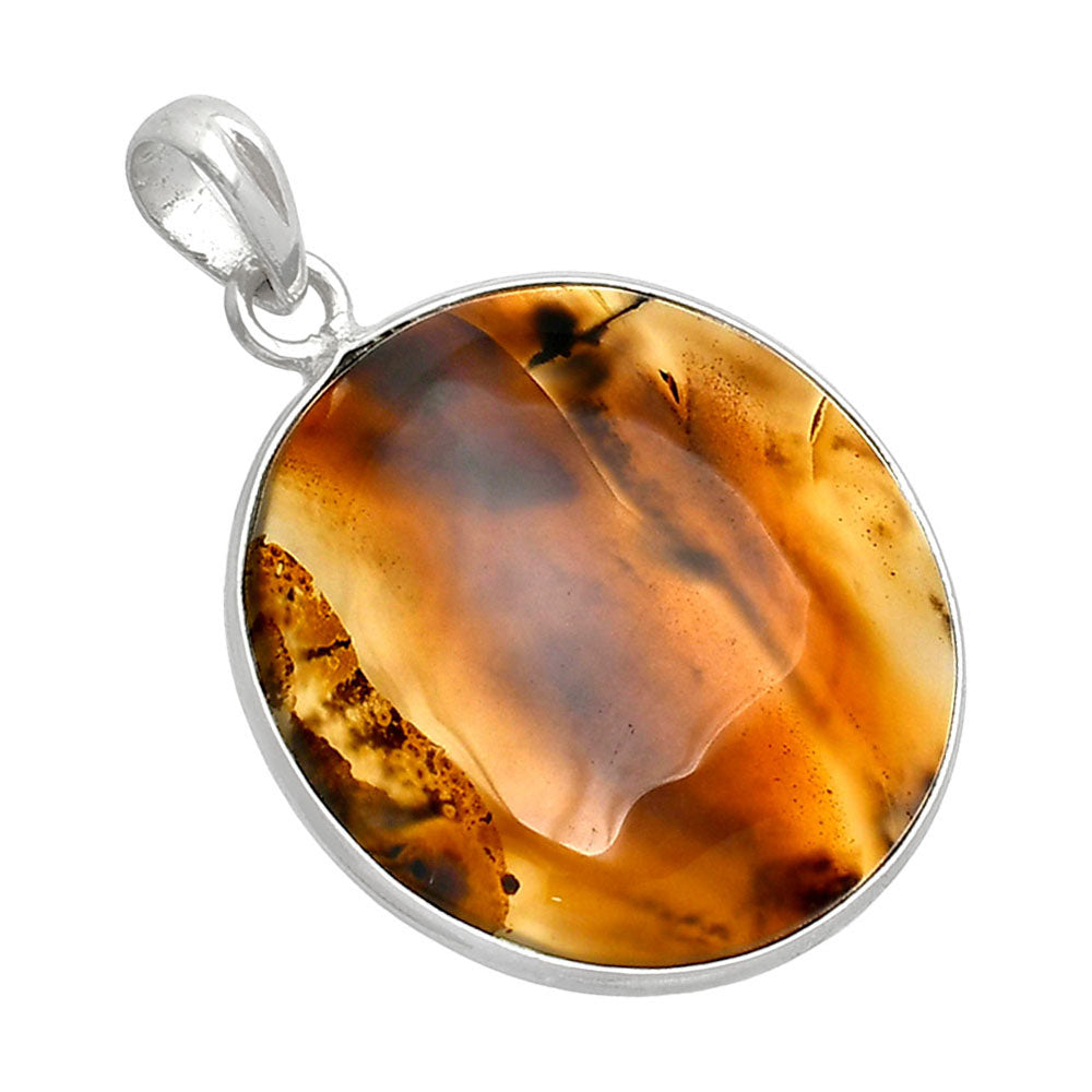 Natural Montana Agate - USA Pendant P-1001 SDP153681