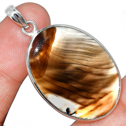 Natural Montana Agate - USA Pendant P-1001 SDP153689