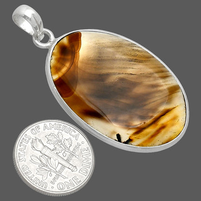 Natural Montana Agate - USA Pendant P-1001 SDP153689