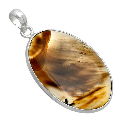 Natural Montana Agate - USA Pendant P-1001 SDP153689