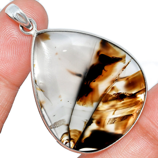 Natural Montana Agate - USA Pendant P-1001 SDP153746
