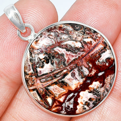 Natural Leopard Skin Jasper Pendant P-1001 SDP153755