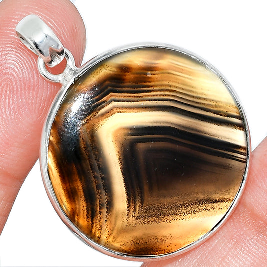 Natural Montana Agate - USA Pendant P-1001 SDP153769