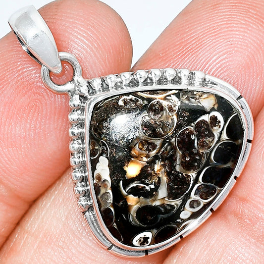 Natural Turtella Jasper - USA Pendant P-1058 SDP153783
