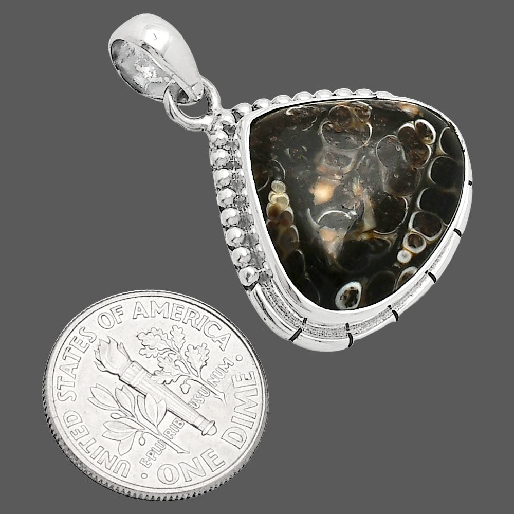 Natural Turtella Jasper - USA Pendant P-1058 SDP153783