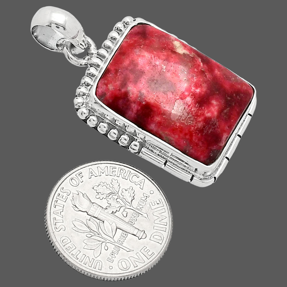 Natural Pink Thulite - Norway Pendant P-1058 SDP153790