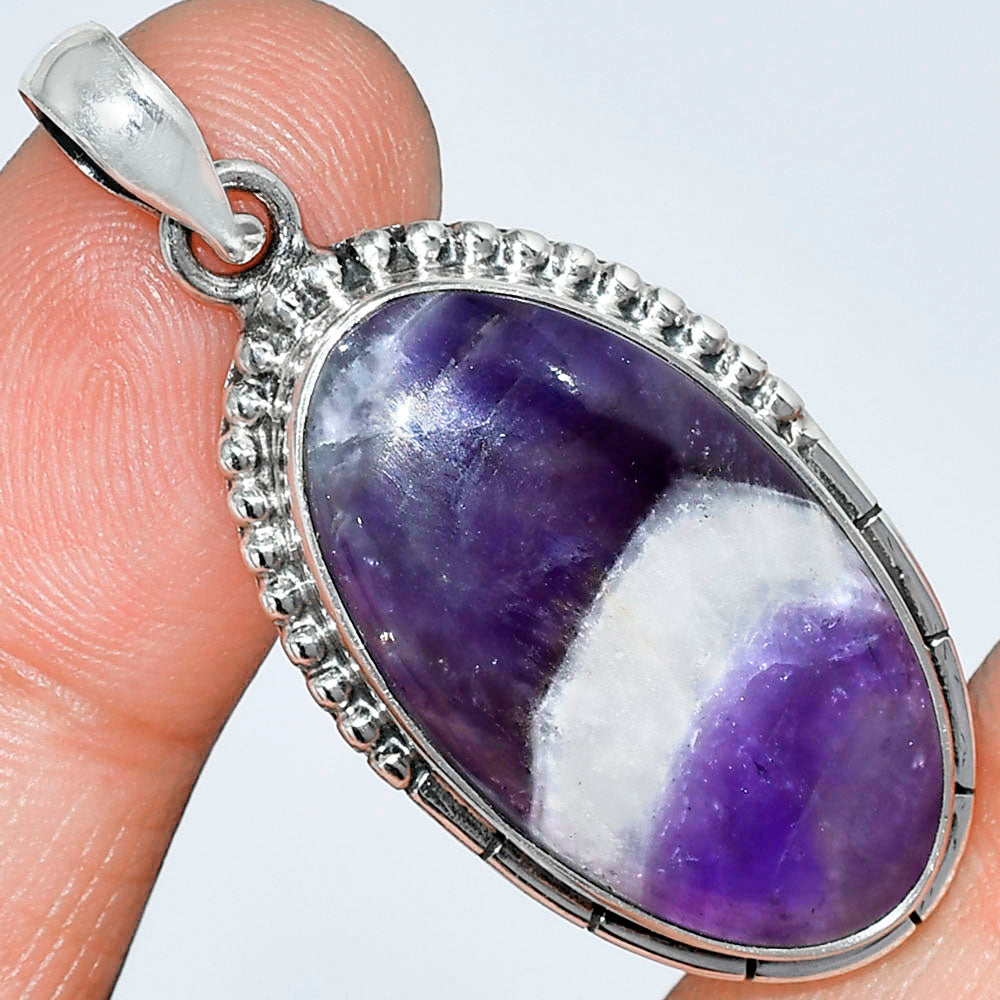 Natural Chevron Amethyst Pendant P-1058 SDP153798