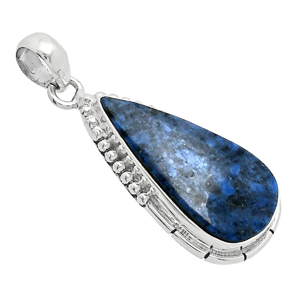 Natural Dumortierite Quartz Pendant P-1058 SDP153799