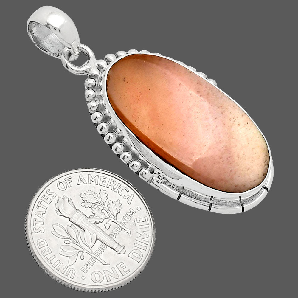 Natural Pink Aventurine Pendant P-1058 SDP153802