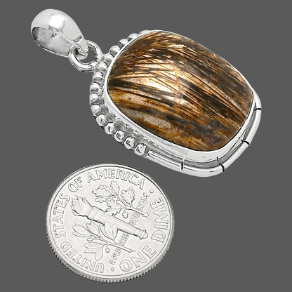 Natural Stick Agate Pendant P-1058 SDP153809