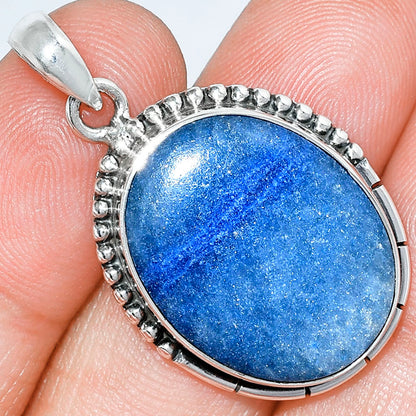 Natural Dumortierite Quartz Pendant P-1058 SDP153811