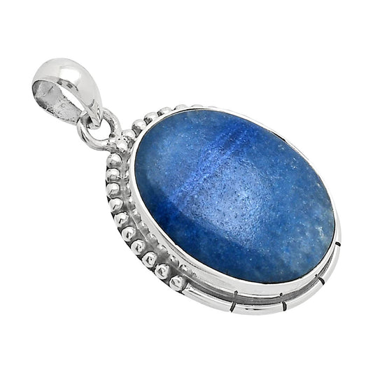 Natural Dumortierite Quartz Pendant P-1058 SDP153811