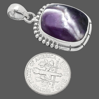 Natural Chevron Amethyst Pendant P-1058 SDP153817