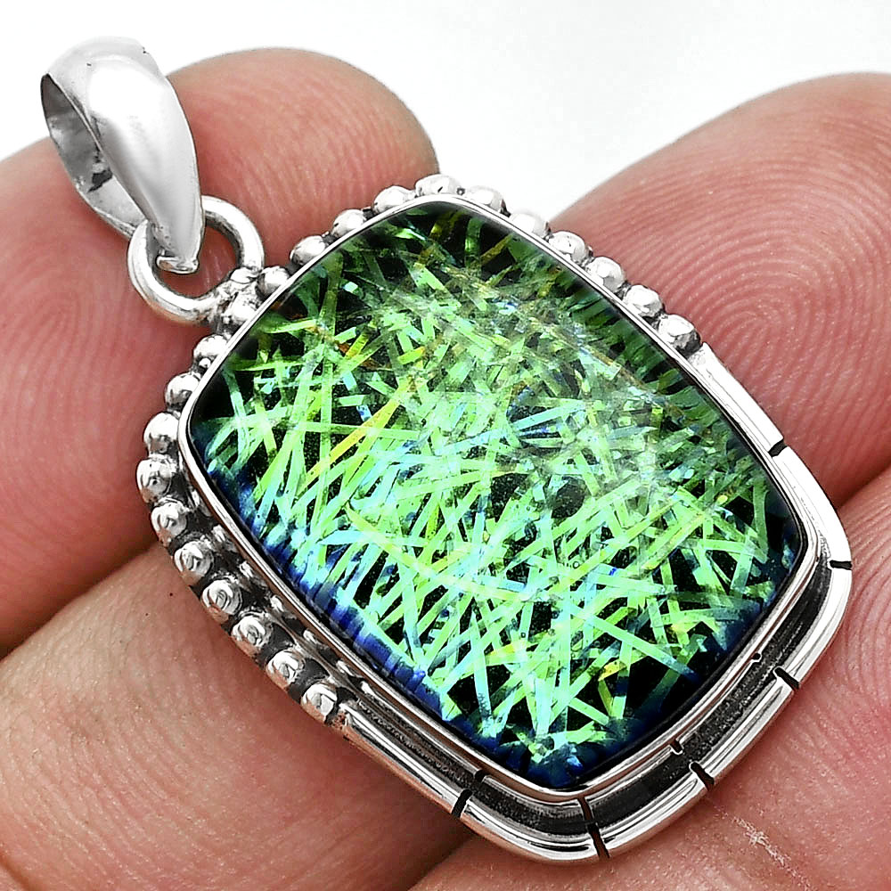 Dichroic Glass Pendant P-1058 SDP153820