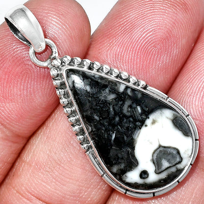 Natural Mexican Cabbing Fossil Pendant P-1058 SDP153823