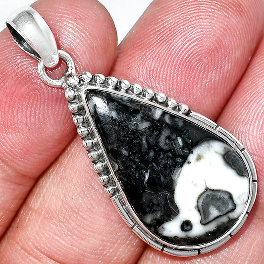 Natural Mexican Cabbing Fossil Pendant P-1058 SDP153823