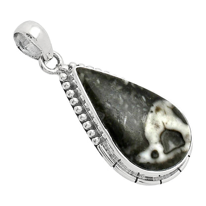 Natural Mexican Cabbing Fossil Pendant P-1058 SDP153823