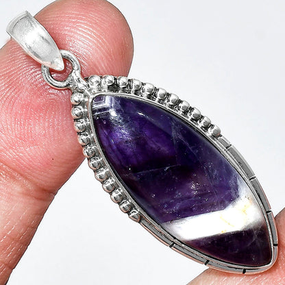 Natural Chevron Amethyst Pendant P-1058 SDP153824
