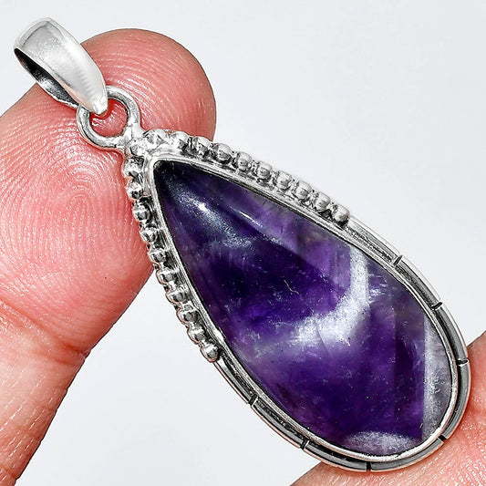 Natural Chevron Amethyst Pendant P-1058 SDP153830