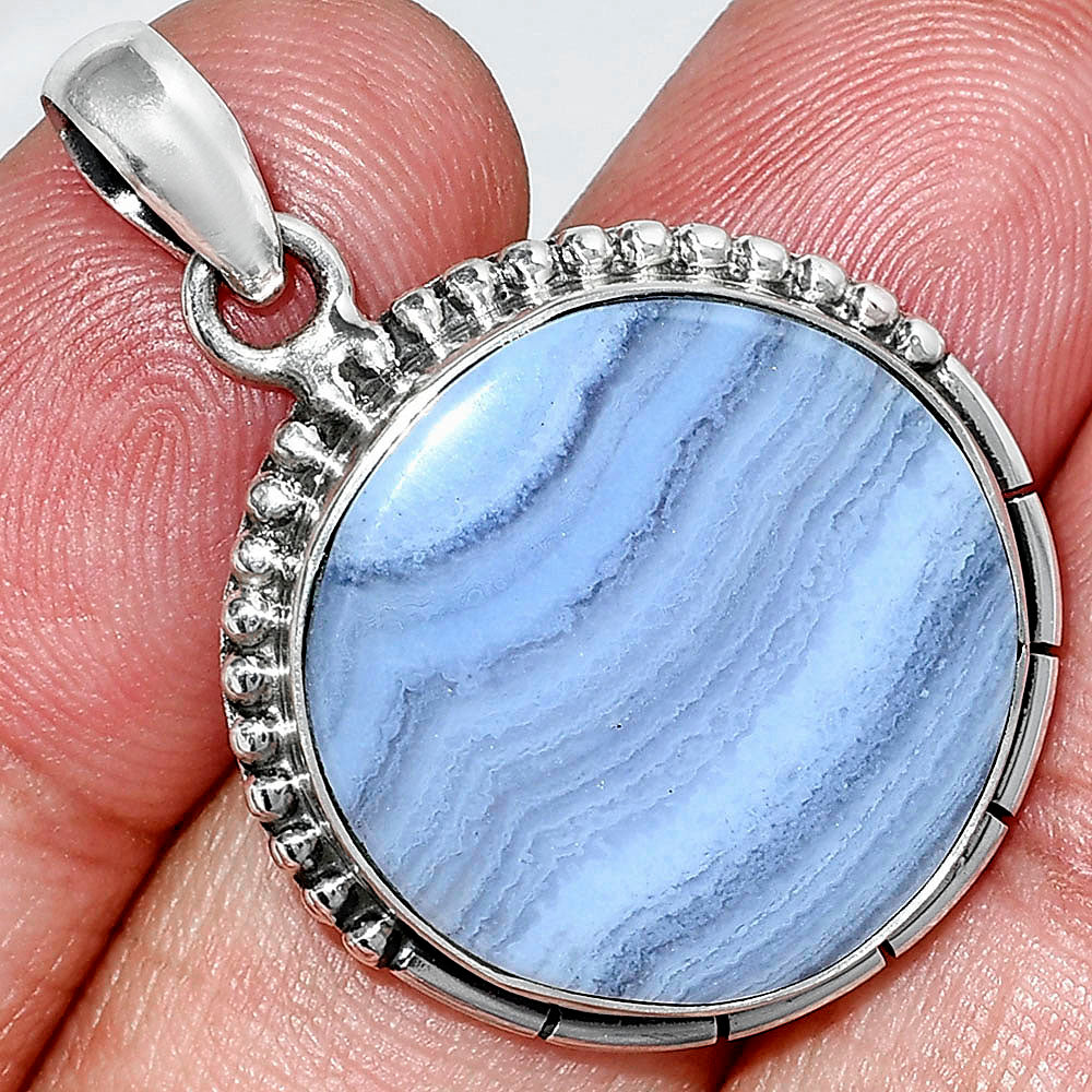 Blue Lace Agate - South Africa Pendant P-1058 SDP153838