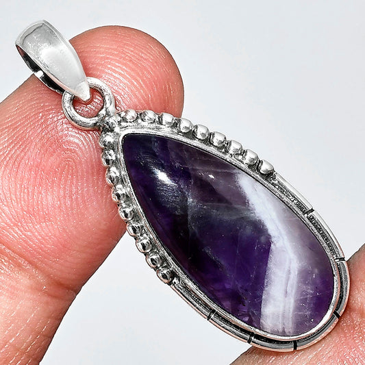 Natural Chevron Amethyst Pendant P-1058 SDP153850