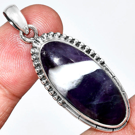 Natural Chevron Amethyst Pendant P-1058 SDP153852