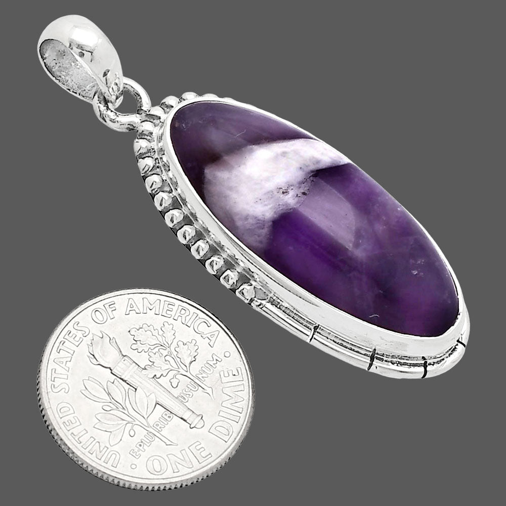 Natural Chevron Amethyst Pendant P-1058 SDP153852